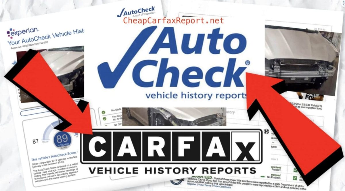 Vehicle Report Cheap Carfax Reports