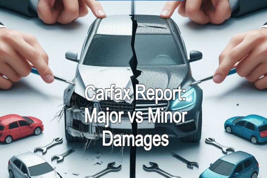 Carfax with Minor Damages reported